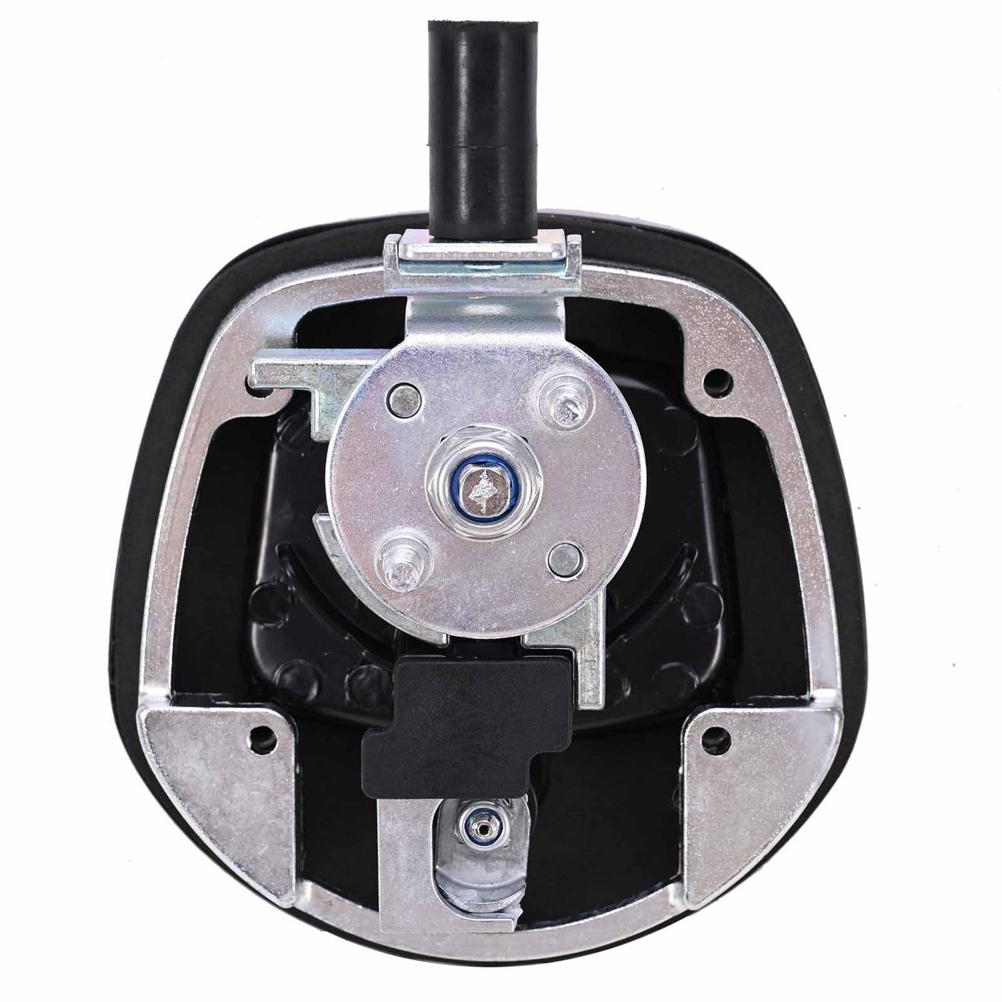 Black Power Operated Central Locking Handle Whale Tail Lock Recessed Folding 12V