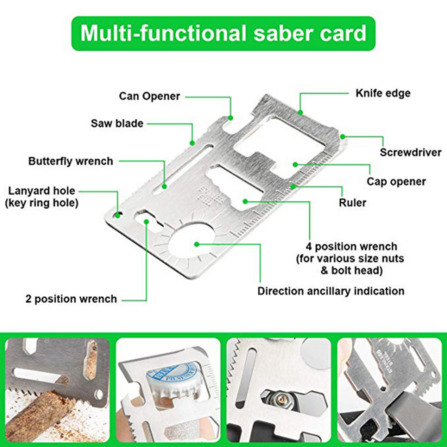 Camping Tool Emergency Survival Equipment Set Outdoor Sport Tactical Hiking Kit