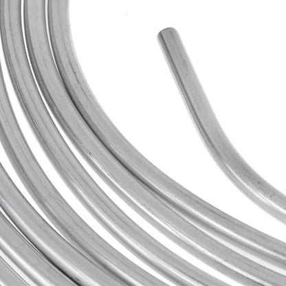 2 Packs 3/16 inch Brake Line Kit 25Ft Tube Rolls Zinc Steel with 32 Fittings NEW