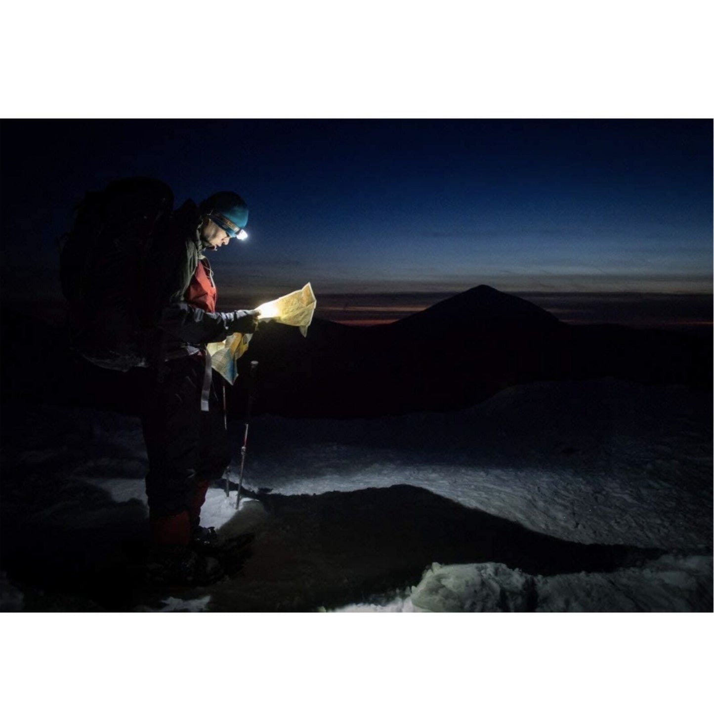 5 Mode Headlamp COB LED Technology Wide Beam Light Adjustable Headband 90 degree Running