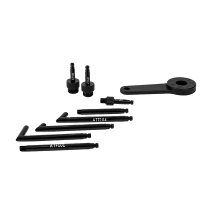 3L Transmission Oil Filling System Fluid Pump Manual Tool With 8pc ATF Adaptors